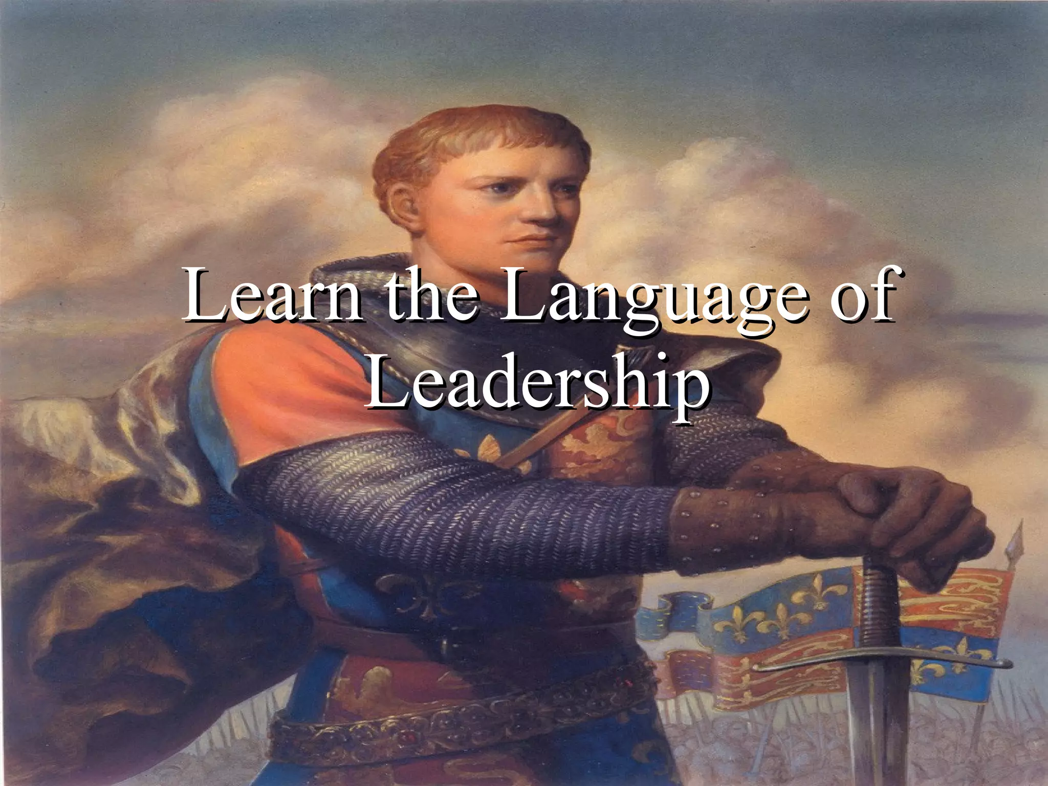 Learn the Language of Leadership 