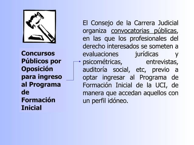 Funciones Consejo Carrera Judicial GUATEMALA PPT