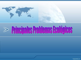 Principales Problemas Ecológicos 