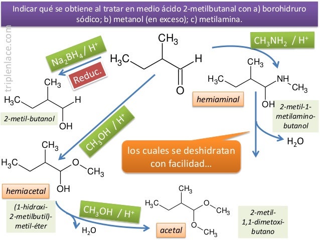 Ejercicios de Química Orgánica Básica - 5.Aldehídos, cetonas, ácidos