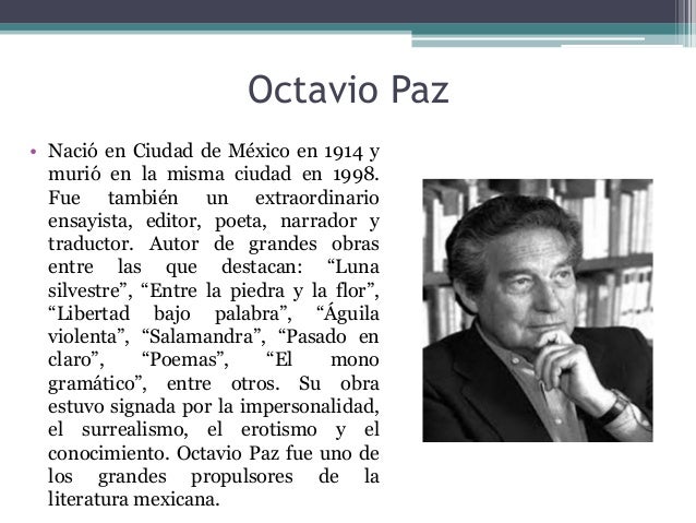 Principales Escritores Mexicanos