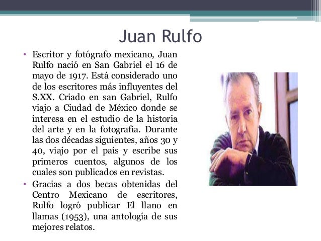 Principales Escritores Mexicanos