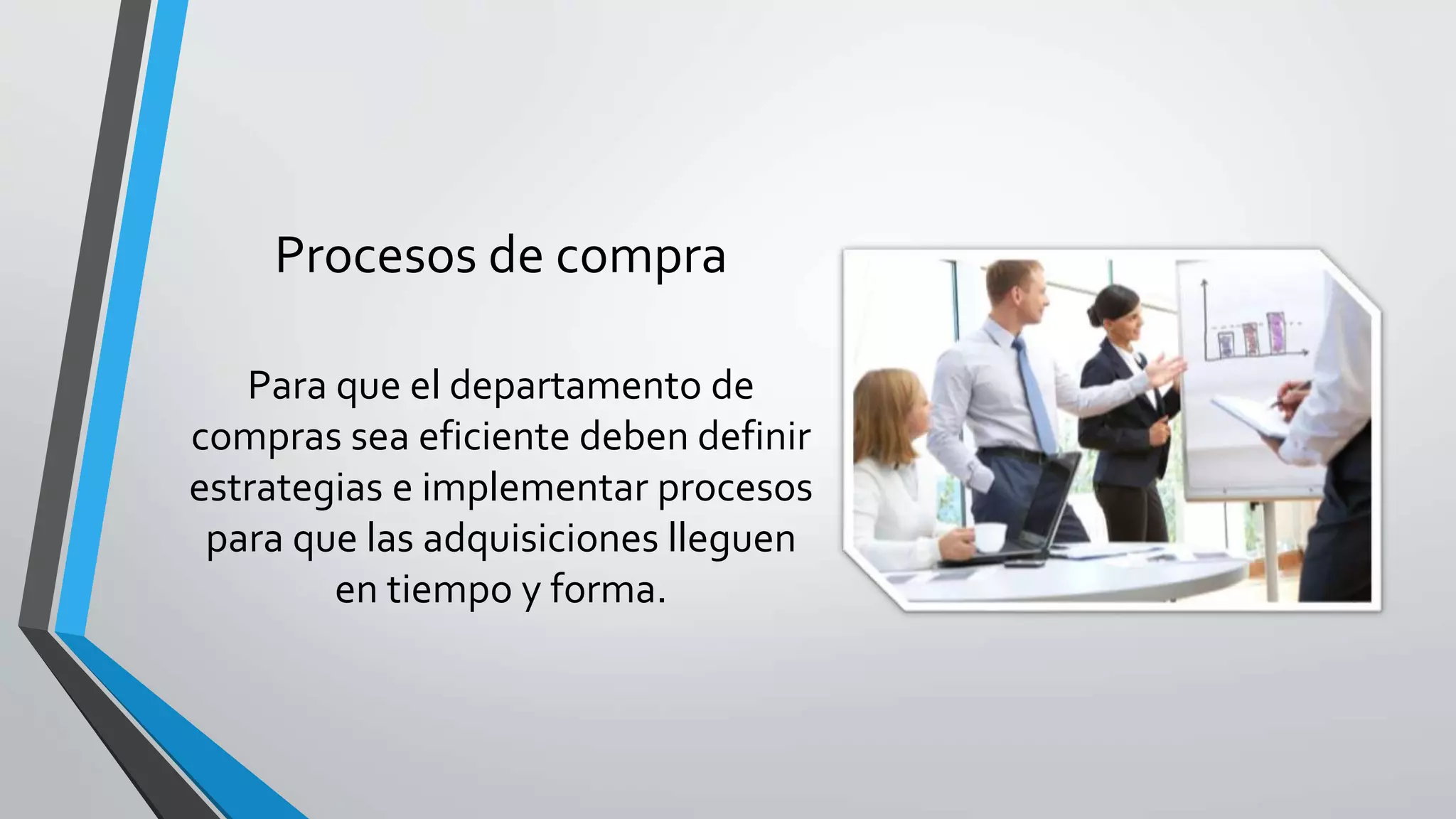 Principales funciones del área de compras | PPTX