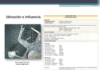 Actualmente se encuentra bajo la administración de ENAPU del Perú.