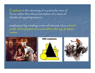 Principals and elements of design. | PDF