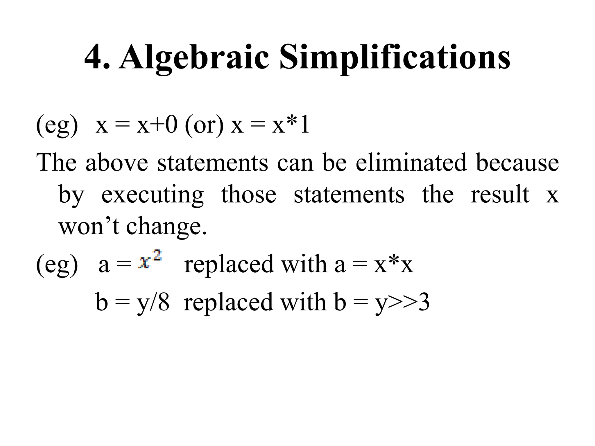 Principal Sources of Optimization in compiler design | PPTX