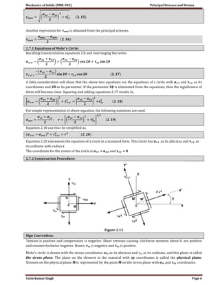 Principal stress | PDF