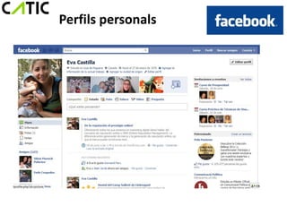 Perfils personals
 