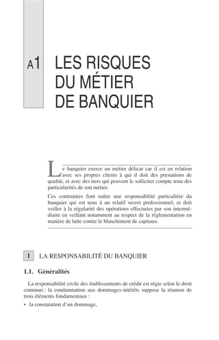 Principes de technique bancaire