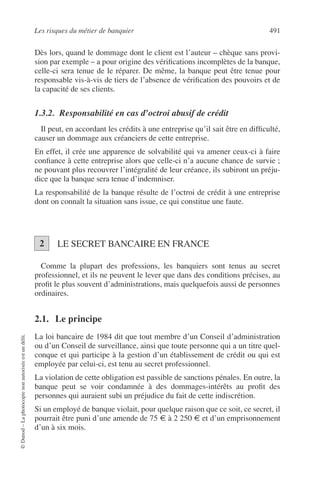 Principes de technique bancaire