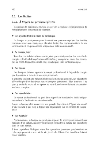 Principes de technique bancaire