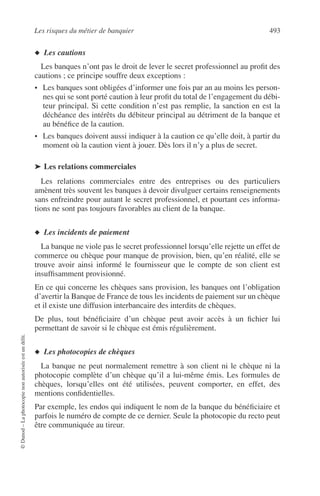 Principes de technique bancaire