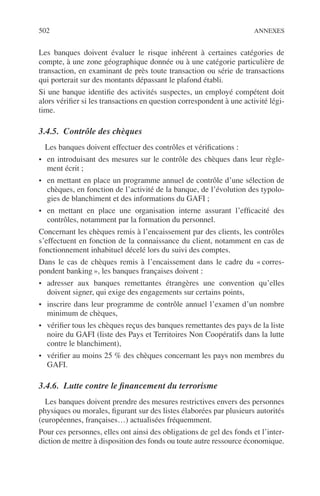 Principes de technique bancaire