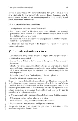 Principes de technique bancaire