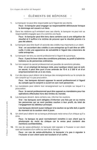 Principes de technique bancaire