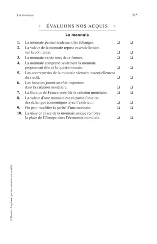 Principes de technique bancaire