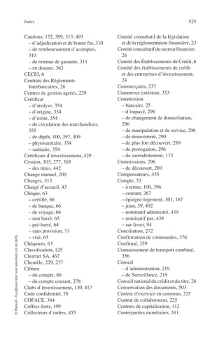 Principes de technique bancaire