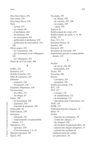 Principes de technique bancaire