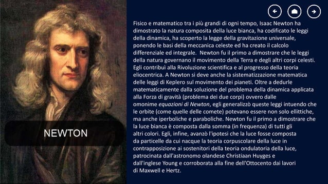 Il Newton Tra I Padri Della Fisica Principi della fisica e Newton | PPT