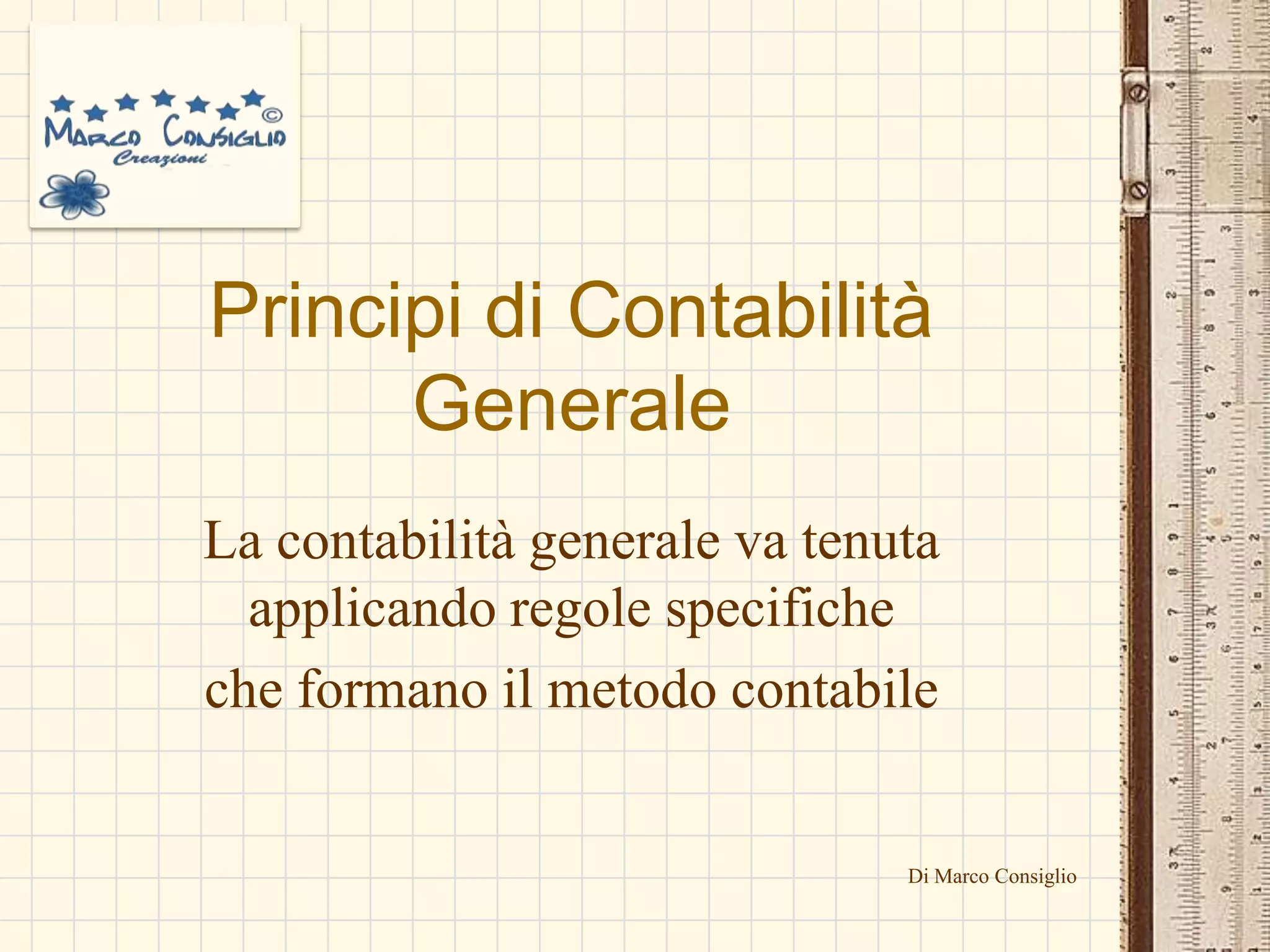 Elementi Di Contabilità Nelle Università Pdf Principi di contabilità generale | PPT
