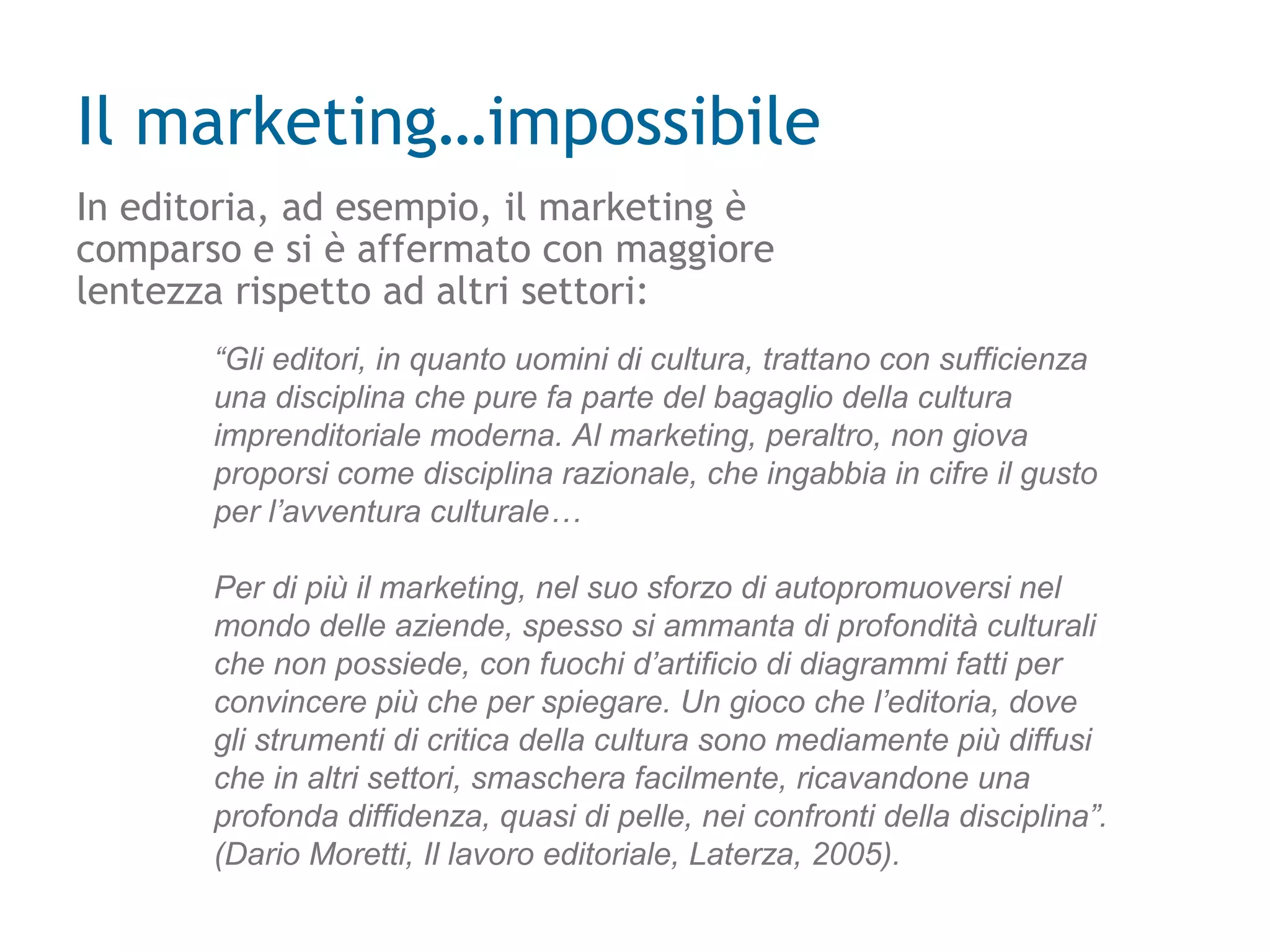 Principi di marketing editoriale | PPT