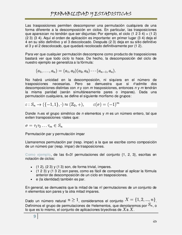 Principio aditivo