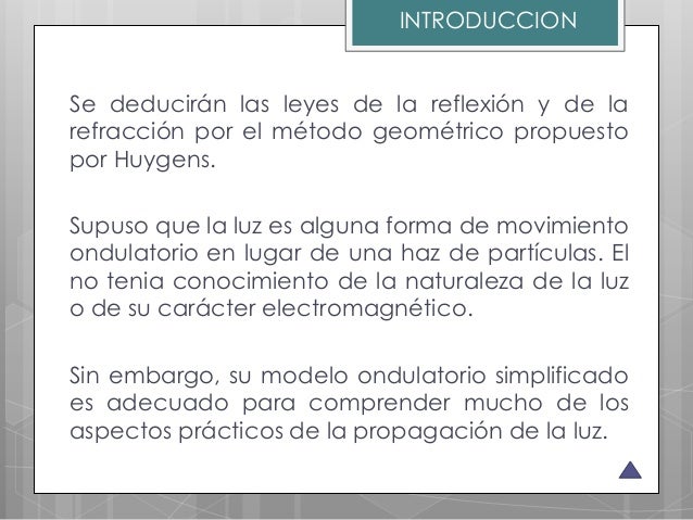 Refraccion de la luz introduccion