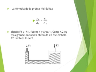 Principio de pascal | PPTX