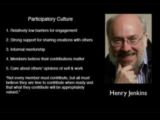 3 Pilares da Cultura da Convergência
 