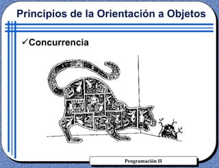 Programación II
Concurrencia
Principios de la Orientación a Objetos
 