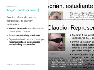 Santiago Bustelo •IxDA BA • UX para la enseñanza del Diseño
UX Research
Pruebas A/B
• Version A increased homepage
clicks ...