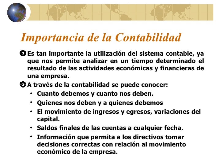 Principios basicos de contabilidad