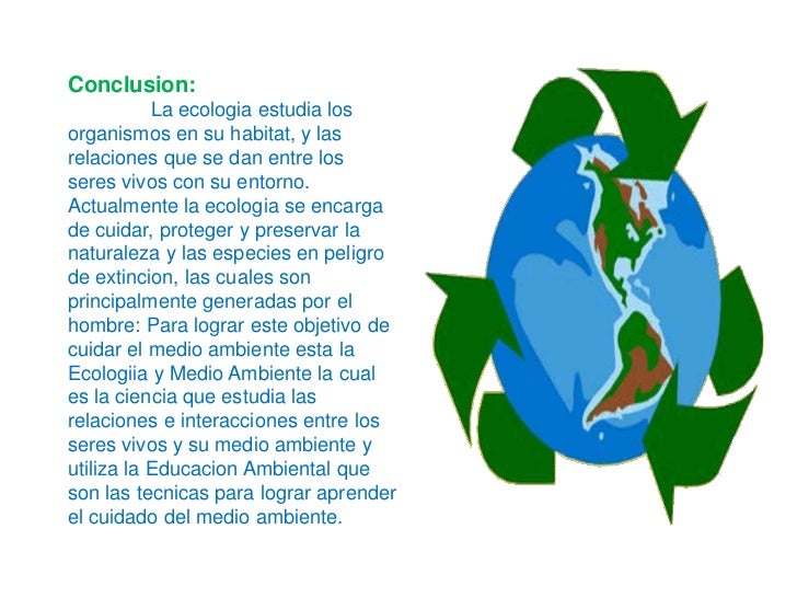 Principios basicos de la ecologia