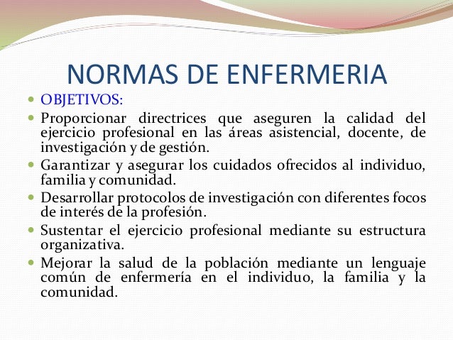 Principios cientificos guian la enfermeria