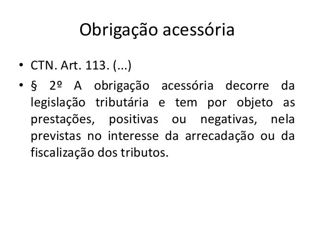 Artigo 113 ctn
