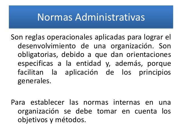 Principios de administracion