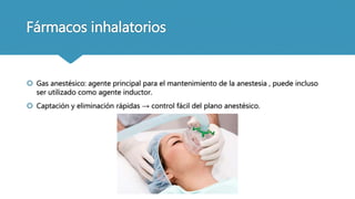 Principios de anestesia