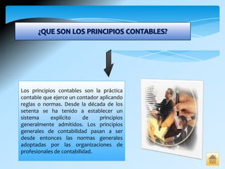Principios de contabilidad | PPTX