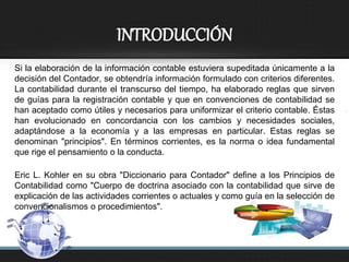 Principios de contabilidad | PPTX