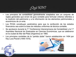 Principios de contabilidad | PPTX