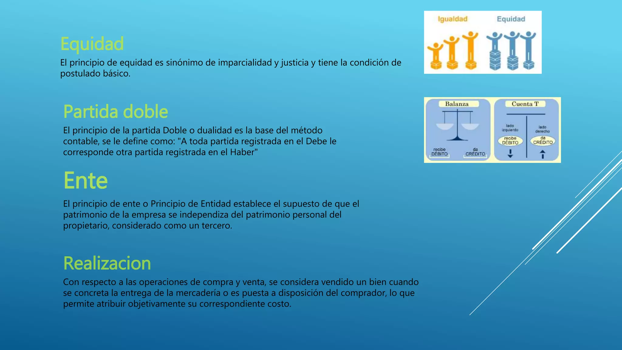 Principios de contabilidad generalmente aceptados | PPT