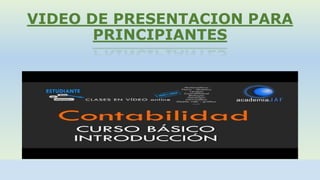 Principios de contabilidad taller | PPTX