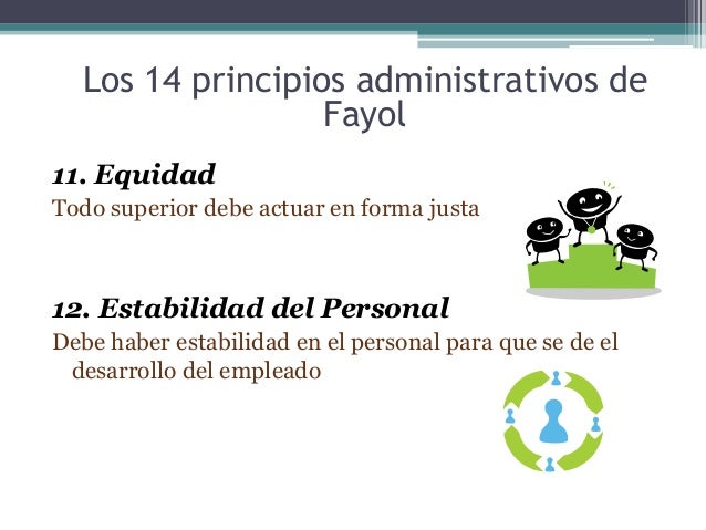 Principios de Henry Fayol