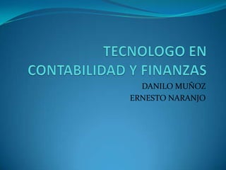 Principios de la contabilidad generalmente aceptados | PPTX
