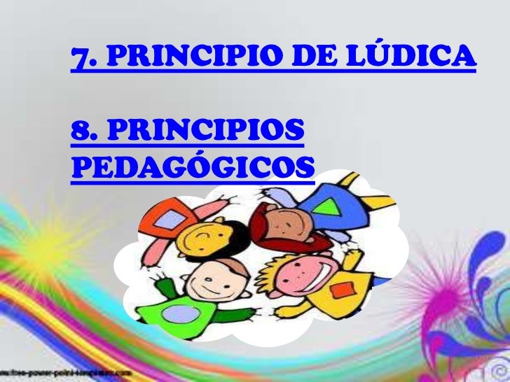 Principios de la educación preescolar