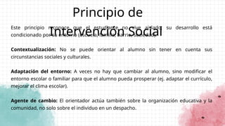 Principios y Enfoques de la Orientación Educativa para el Desarrollo ...