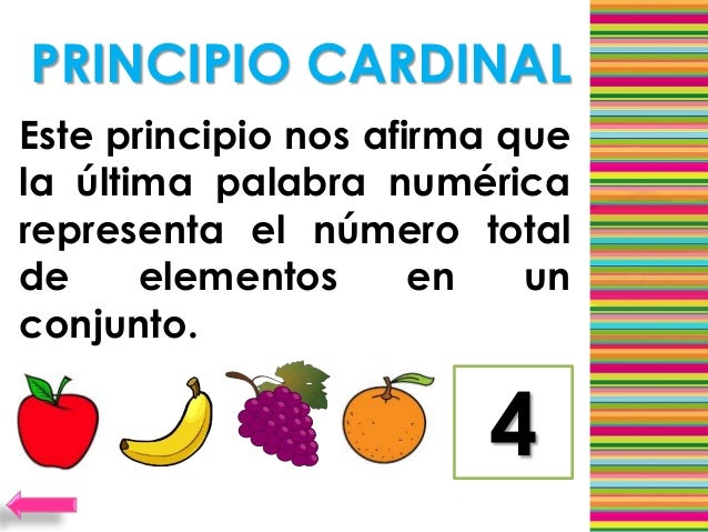 Principios del conteo