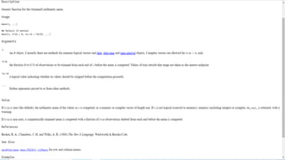 Ajuda Para as Funções no R
 