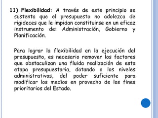 Principios Del Presupuesto