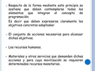 Principios Del Presupuesto